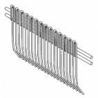Stew Back Wire Comb T3117-5